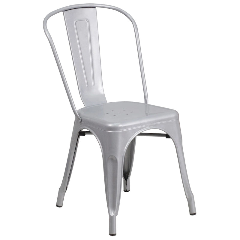 Set da caffè 3 pezzi in metallo per interni/esterni