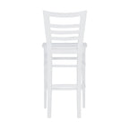 Heathcliff Rustic Solid Wood Barstool (Set of 2)