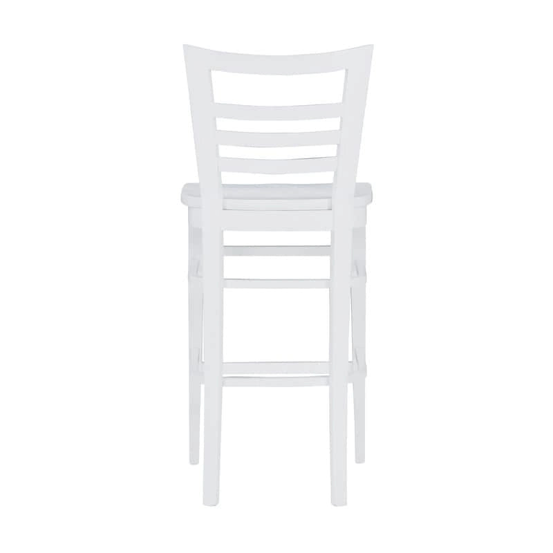 Heathcliff Rustic Solid Wood Barstool (Set of 2)