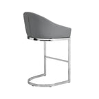 Sgabello da bancone Siena da 66 cm imbottito