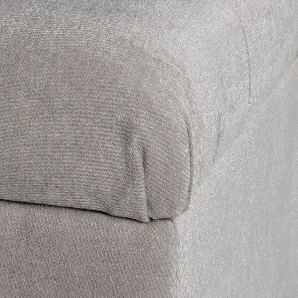 Copper Grove Muir Button Tufted Storage Bench Silver Ash