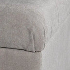 Copper Grove Muir Button Tufted Storage Bench Silver Ash
