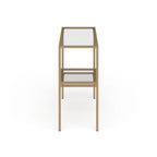 Lovett Console Table Brass Finish