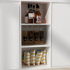 Tavolo da Isola Cucina Tavolo da Pranzo con Contenitore e Funzione Pranzo - 82.7W