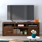 Mobile porta TV Sausalito Bridgevine, 183 cm, per TV fino a 85 pollici, nessun assemblaggio richiesto, finitura Whiskey