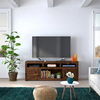 Mobile porta TV Sausalito Bridgevine, 183 cm, per TV fino a 85 pollici, nessun assemblaggio richiesto, finitura Whiskey
