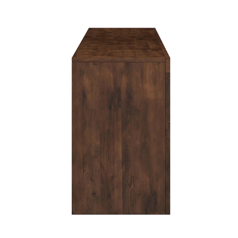 Mobile porta TV Sausalito Bridgevine, 183 cm, per TV fino a 85 pollici, nessun assemblaggio richiesto, finitura Whiskey