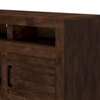 Mobile porta TV Sausalito Bridgevine, 183 cm, per TV fino a 85 pollici, nessun assemblaggio richiesto, finitura Whiskey