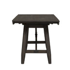 Set tavolo da pranzo Double Bridge marrone castagna