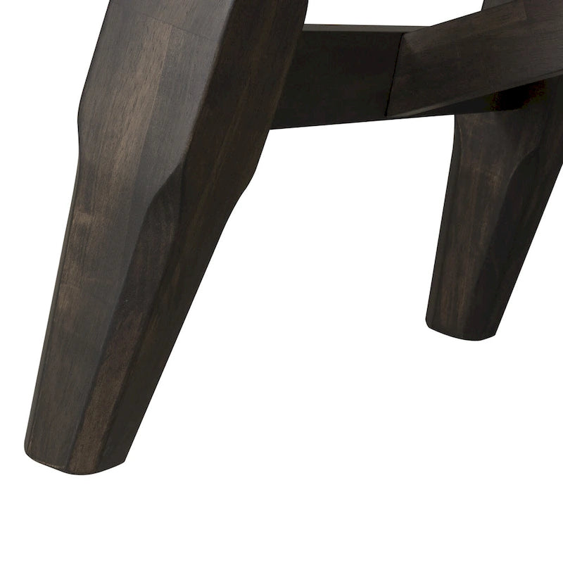 Set tavolo da pranzo Double Bridge marrone castagna