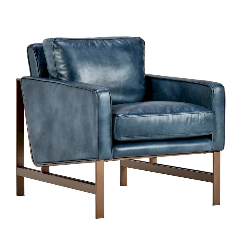 Poltrona Club in Pelle Chad Classic Home