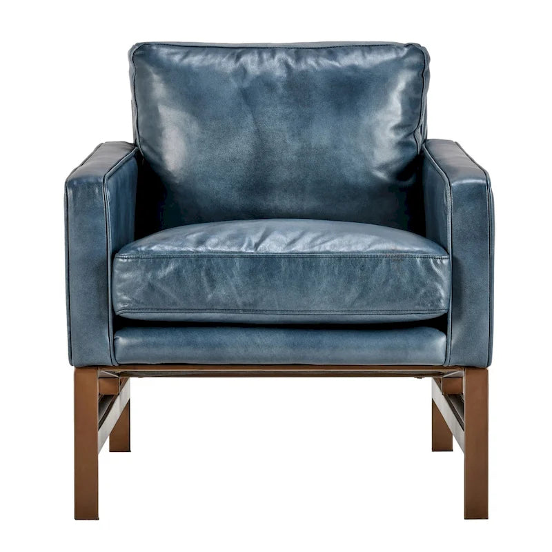 Poltrona Club in Pelle Chad Classic Home