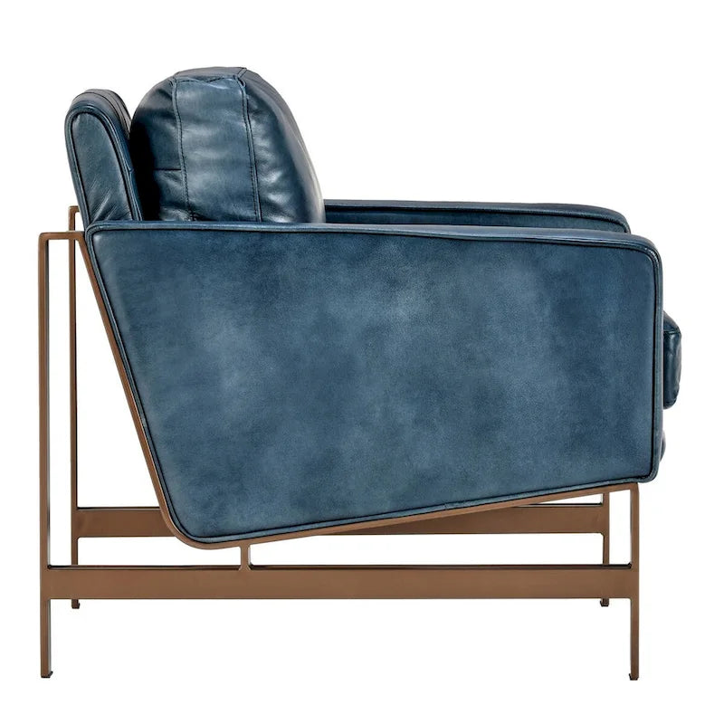 Poltrona Club in Pelle Chad Classic Home