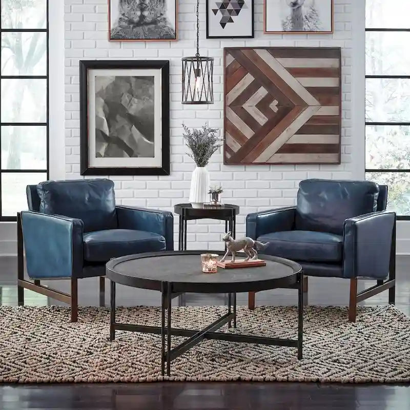 Poltrona Club in Pelle Chad Classic Home