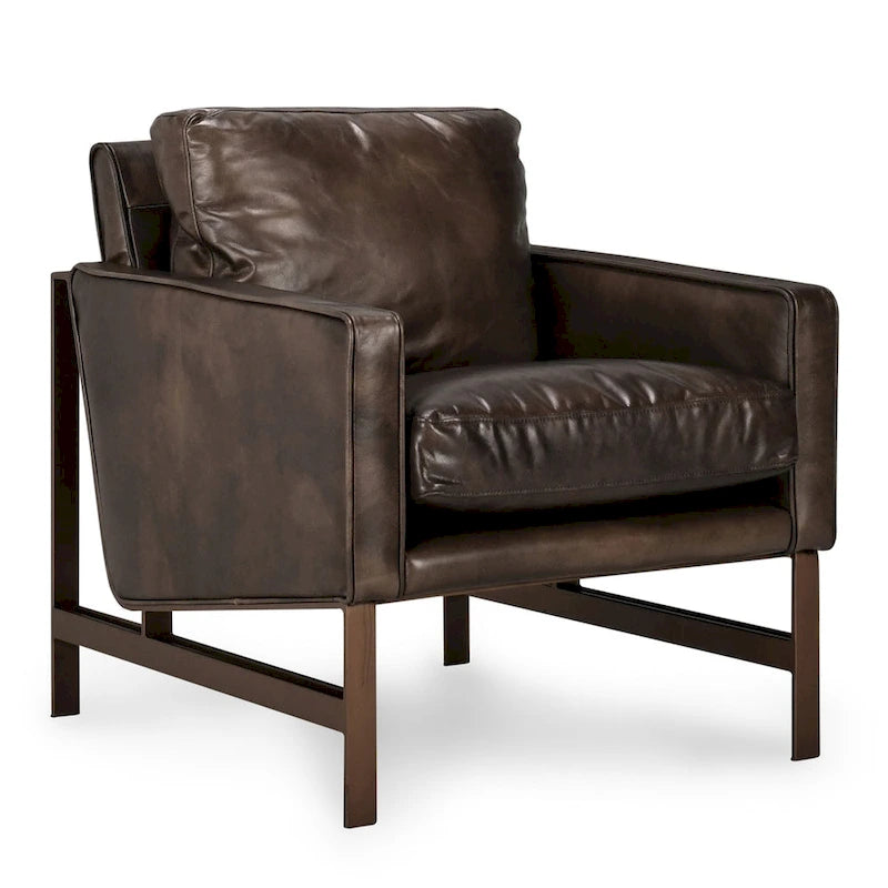 Poltrona Club in Pelle Chad Classic Home