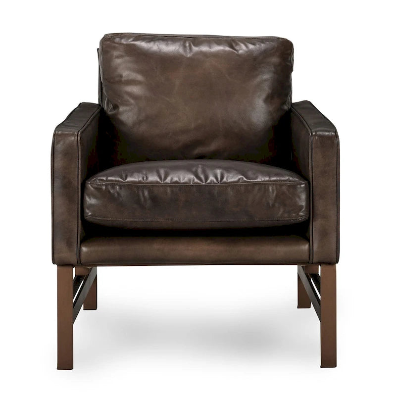 Poltrona Club in Pelle Chad Classic Home