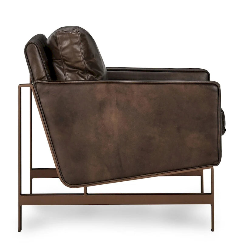 Poltrona Club in Pelle Chad Classic Home