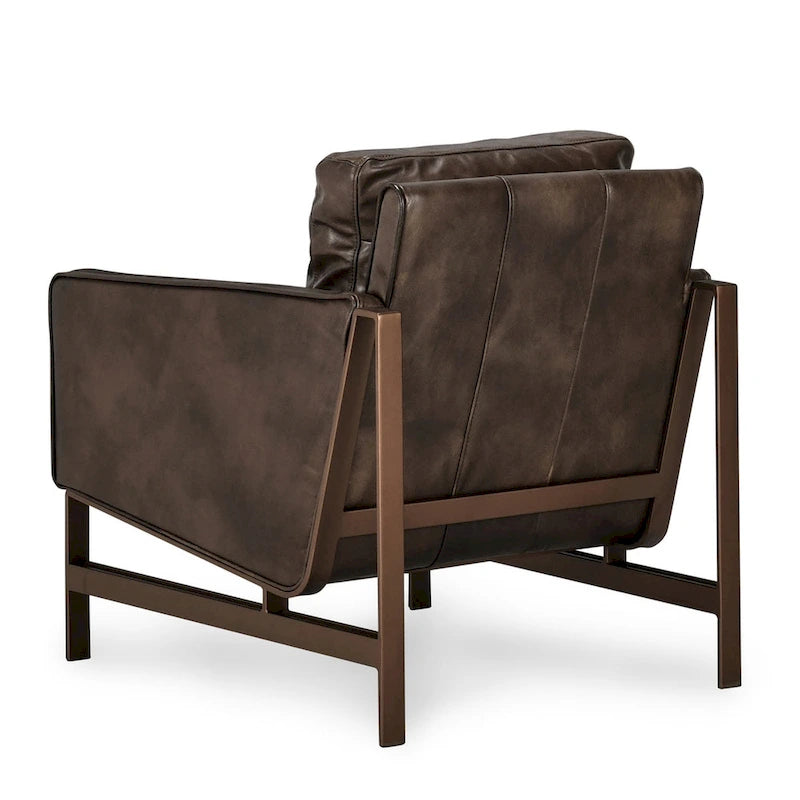 Poltrona Club in Pelle Chad Classic Home