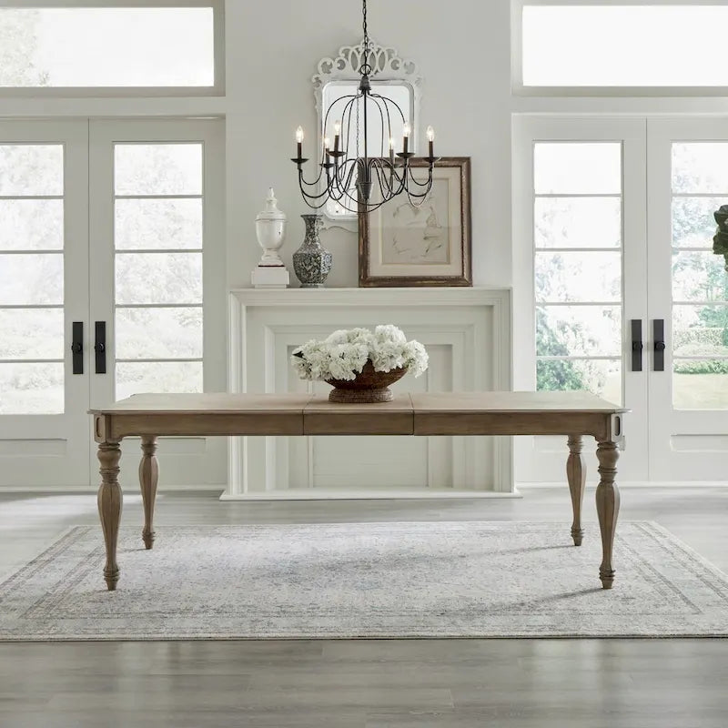 Tavolo rettangolare Magnolia Manor con gambe dritte
