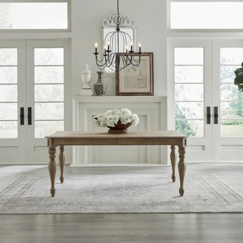 Tavolo rettangolare Magnolia Manor con gambe dritte