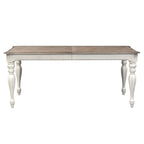 Tavolo rettangolare Magnolia Manor con gambe dritte