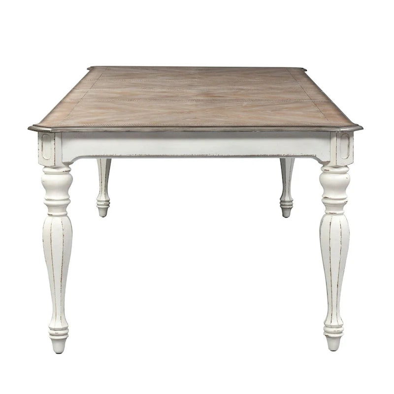 Tavolo rettangolare Magnolia Manor con gambe dritte