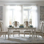 Tavolo rettangolare Magnolia Manor con gambe dritte