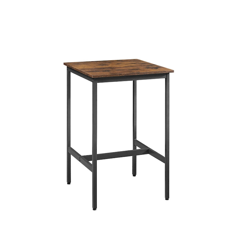 Square Bar Table with 2 Bar Chairs