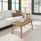 Plank and Beam Mid-Century Rectangular Coffee Table - 40