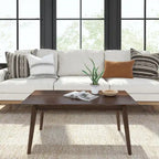 Plank and Beam Mid-Century Rectangular Coffee Table - 40