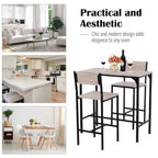 Carbon Loft Padrad Industrial Counter Height 3-piece Dining Set