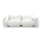 Chenille Fabric Modular Sectional Sofa Set with Ottoman
