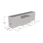 Excelente BL-01 Fireplace TV Stand