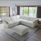 L-shape Sectional Sofa Modern Upholstered Modular Sofa