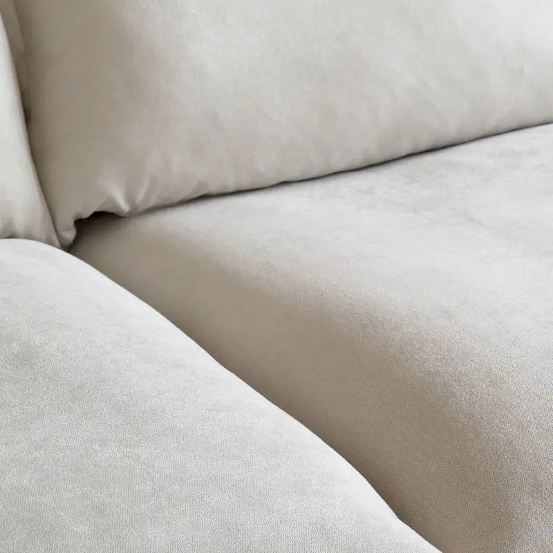 L-shape Sectional Sofa Modern Upholstered Modular Sofa