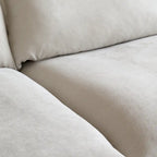 L-shape Sectional Sofa Modern Upholstered Modular Sofa