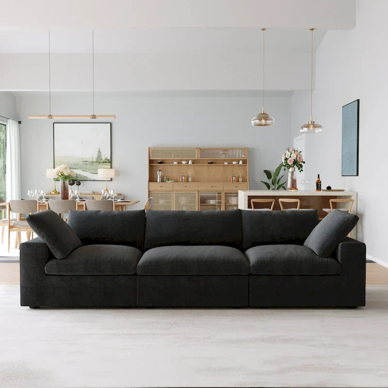 Modern Modular Convertible Sectional Sofa Couch for Living Room