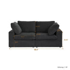 Modern Modular Convertible Sectional Sofa Couch for Living Room