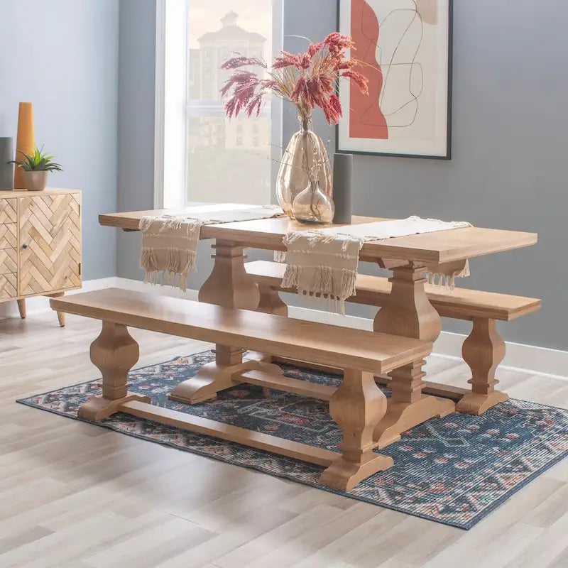 Quinlan Solid Wood Dining Bench