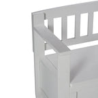 WYNDENHALL Riverside SOLID WOOD 48 inch Wide Contemporary Entryway Storage Bench - 20 inch wide