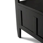 WYNDENHALL Riverside SOLID WOOD 48 inch Wide Contemporary Entryway Storage Bench - 20 inch wide