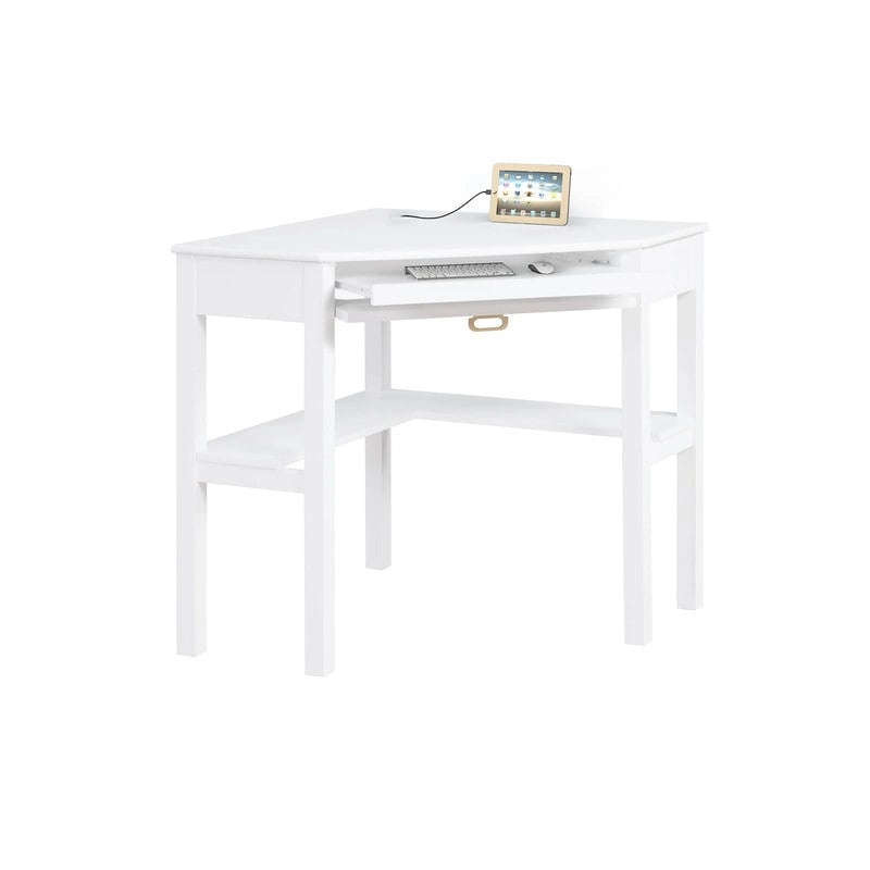 Poppy Corner Classic Writing Desk with Storage