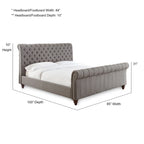 Letto trapuntato Sawyer di Steve Silver