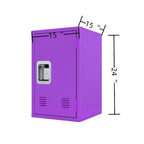 Compact Removable Stackable Steel Storage Cabinet