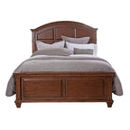 Letto a pannello arcuato in ciliegio rustico Harbor Point