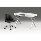 Desk with Two drawers with Medal Base