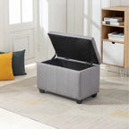 Porthos Home Vivi Fabric Flip Top Storage Bench