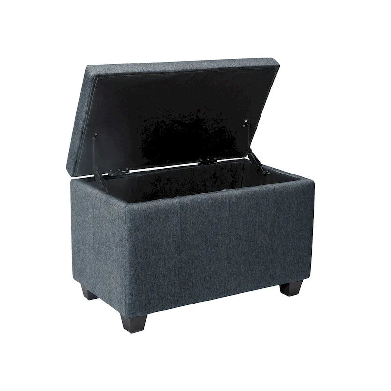 Porthos Home Vivi Fabric Flip Top Storage Bench