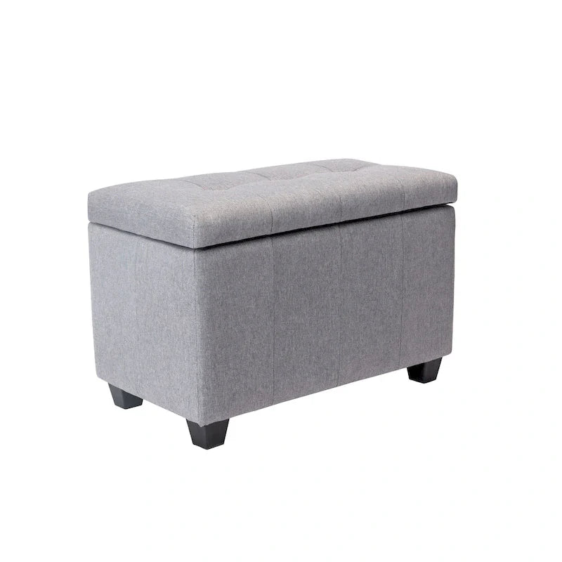 Porthos Home Vivi Fabric Flip Top Storage Bench