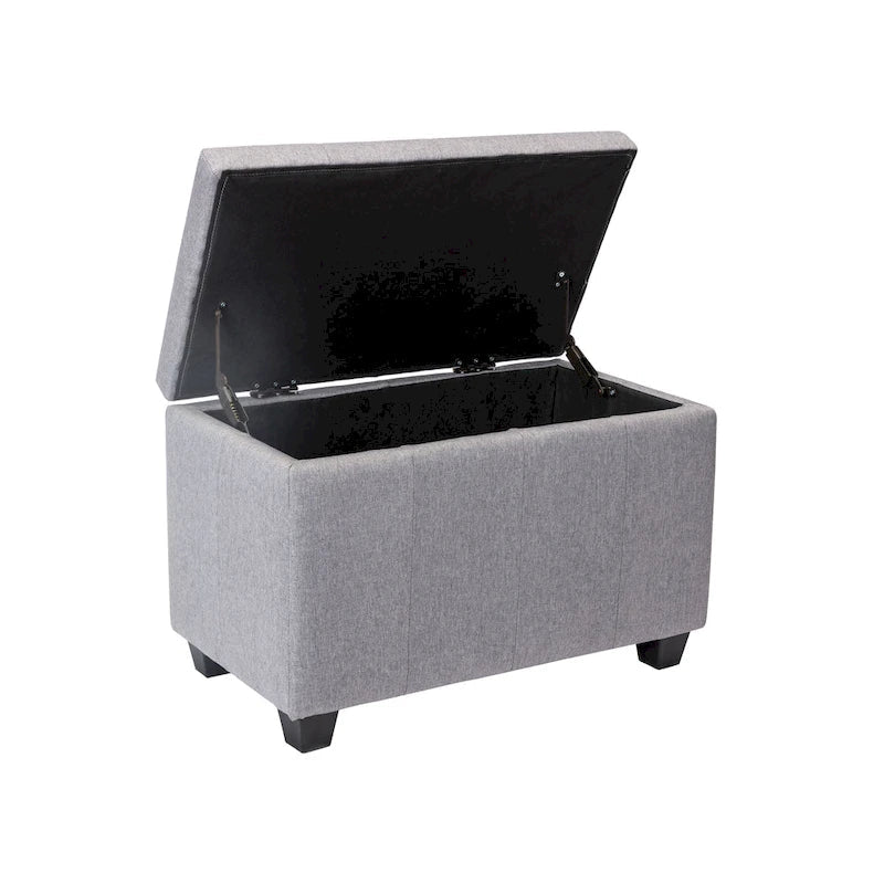 Porthos Home Vivi Fabric Flip Top Storage Bench